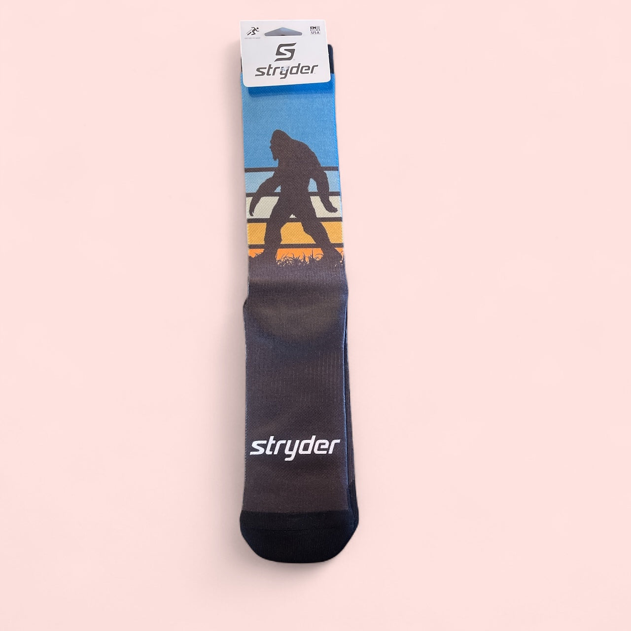 Yellowstone Bigfoot Sunset Socks