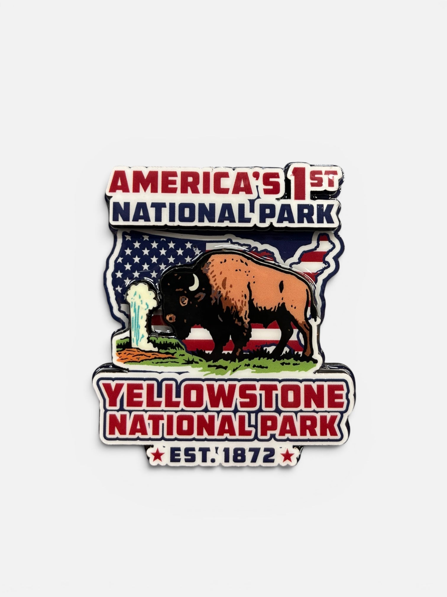 America’s First National Park Magnet              #895-1341