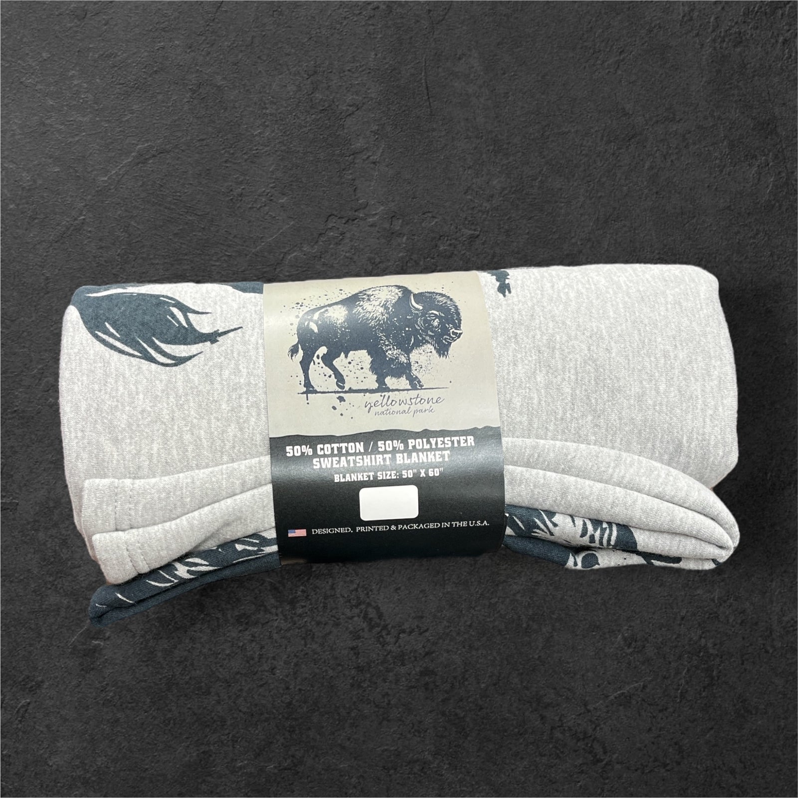 Paint Bucket Bison Blanket