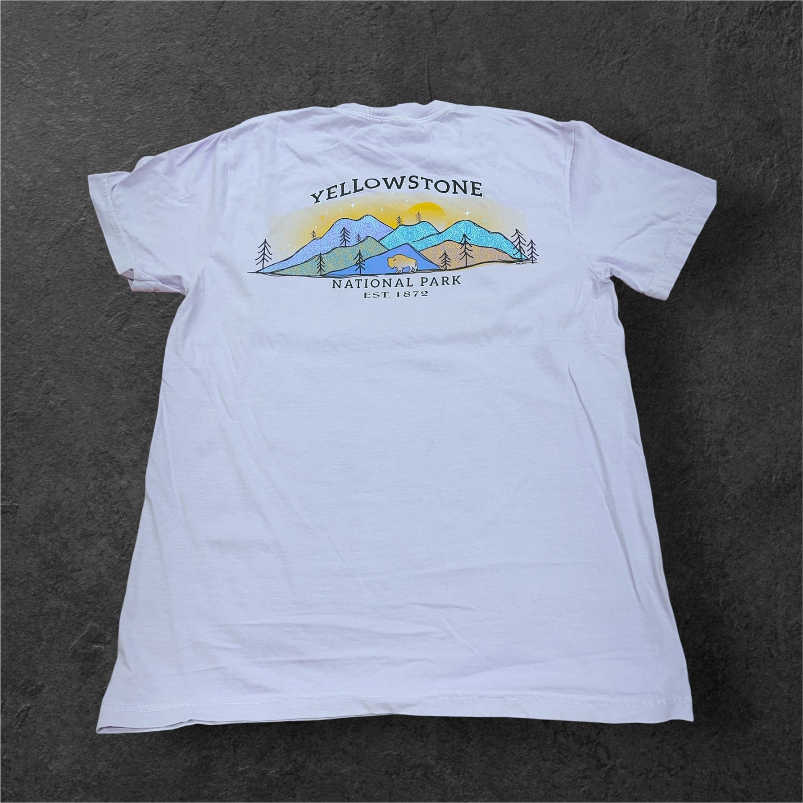 Orchid Dream Bison T-Shirt                                     #SP18977