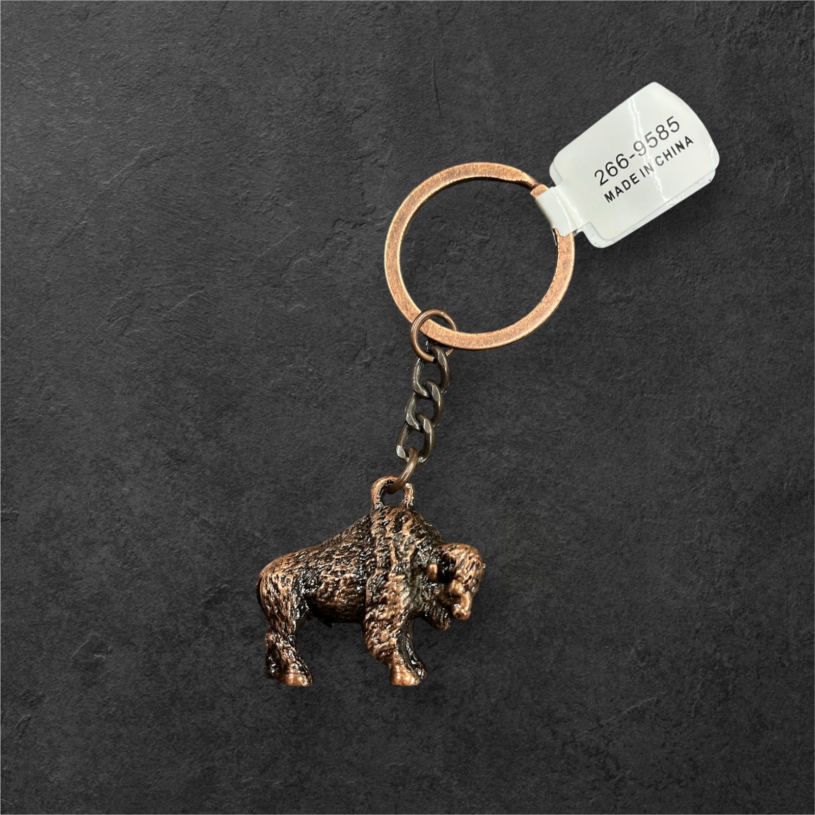 Copper Buffalo Keychain           #266-9585