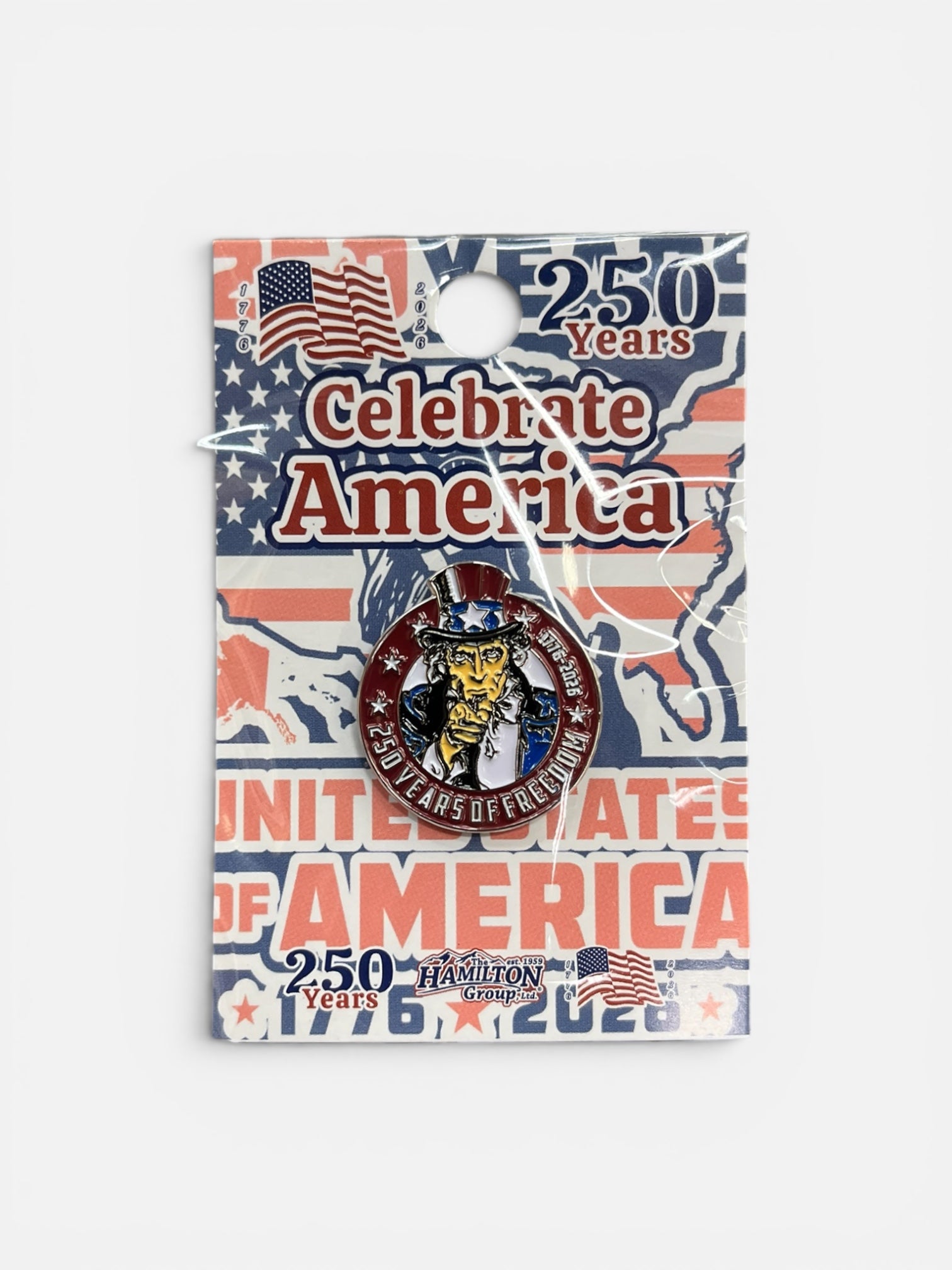 USA Uncle Sam Pin        #250-1363