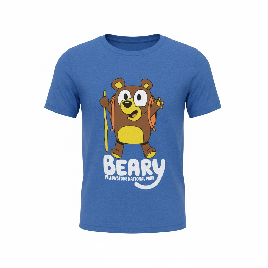 Youth Brown Beary YNP T-Shirt                        #22900