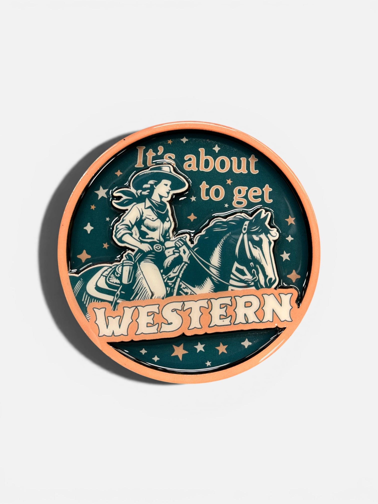 About To Get Western Magnet                 #895-1260