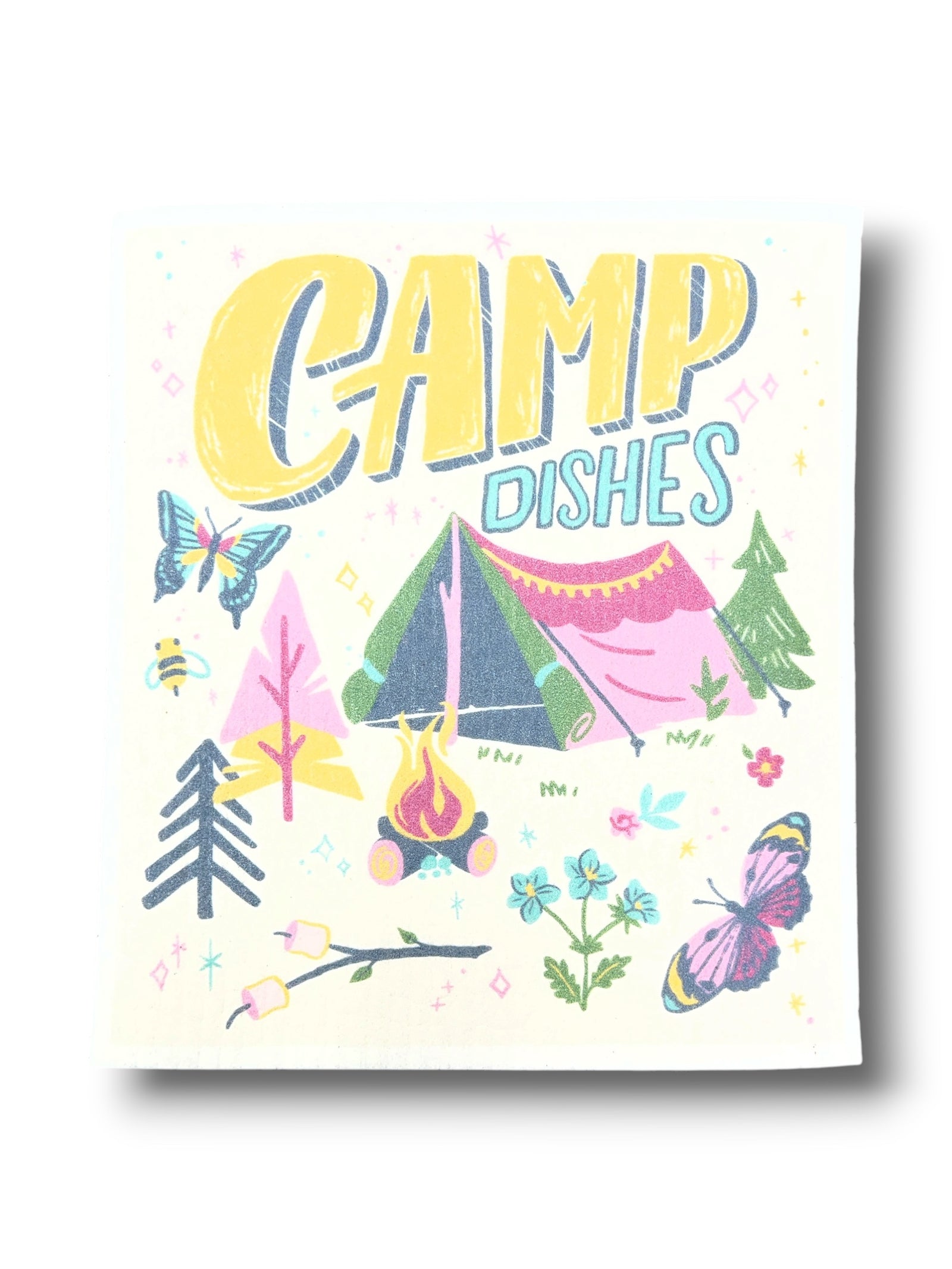 Camp Dishes Swedish Dishcloth