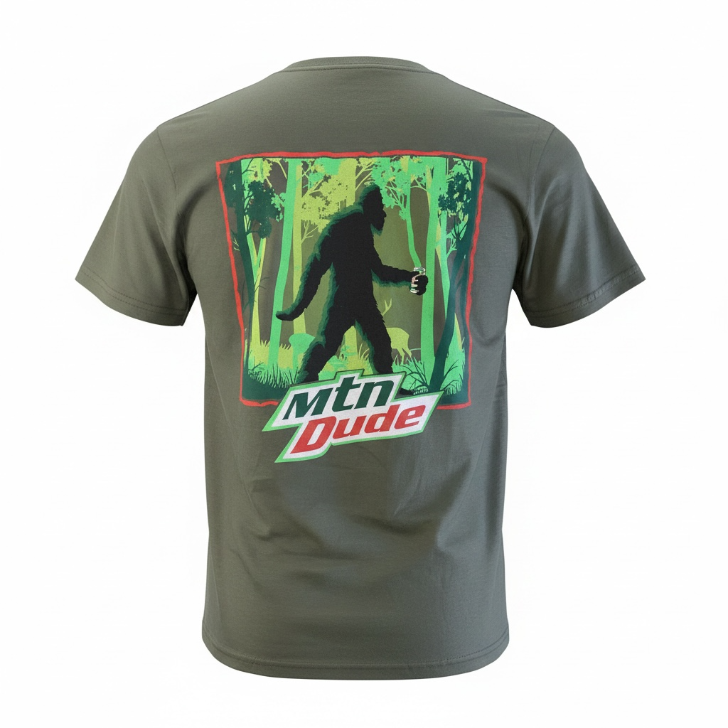 Mountain Dude T-Shirt                                     #8007JB
