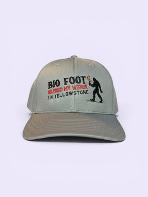 Bigfoot Stole My Weiner adjustable hat
