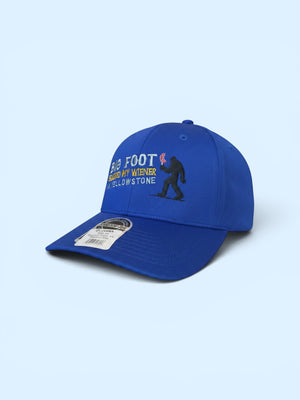 Bigfoot Stole My Weiner adjustable hat
