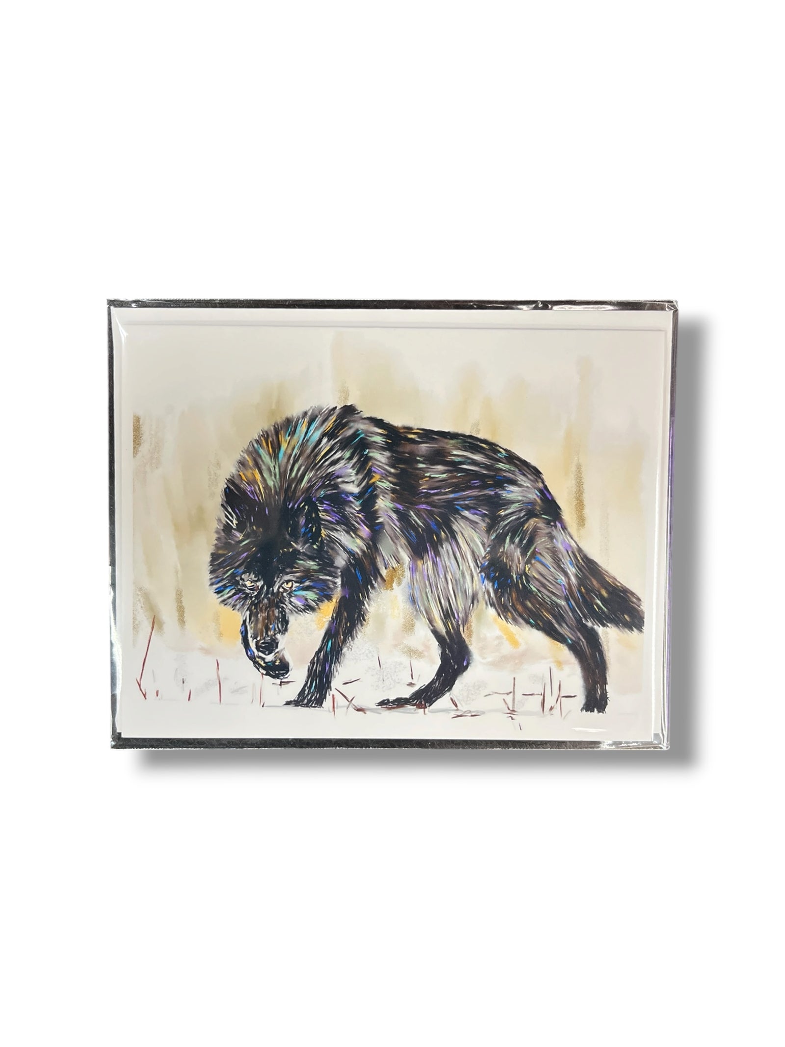 Stalking Wolf Card
