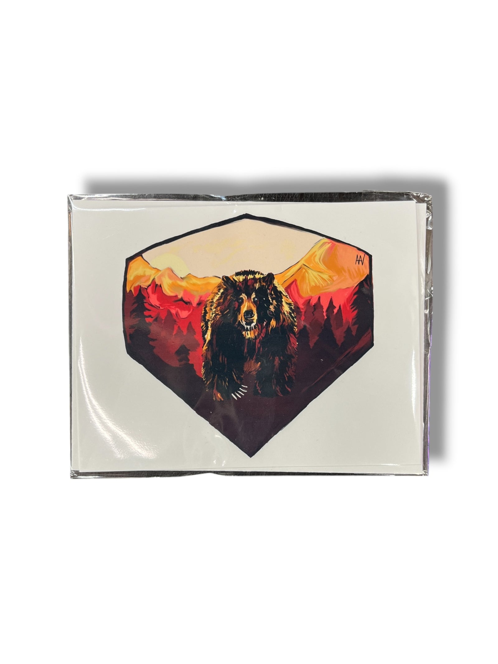 Grizzly Bear Card