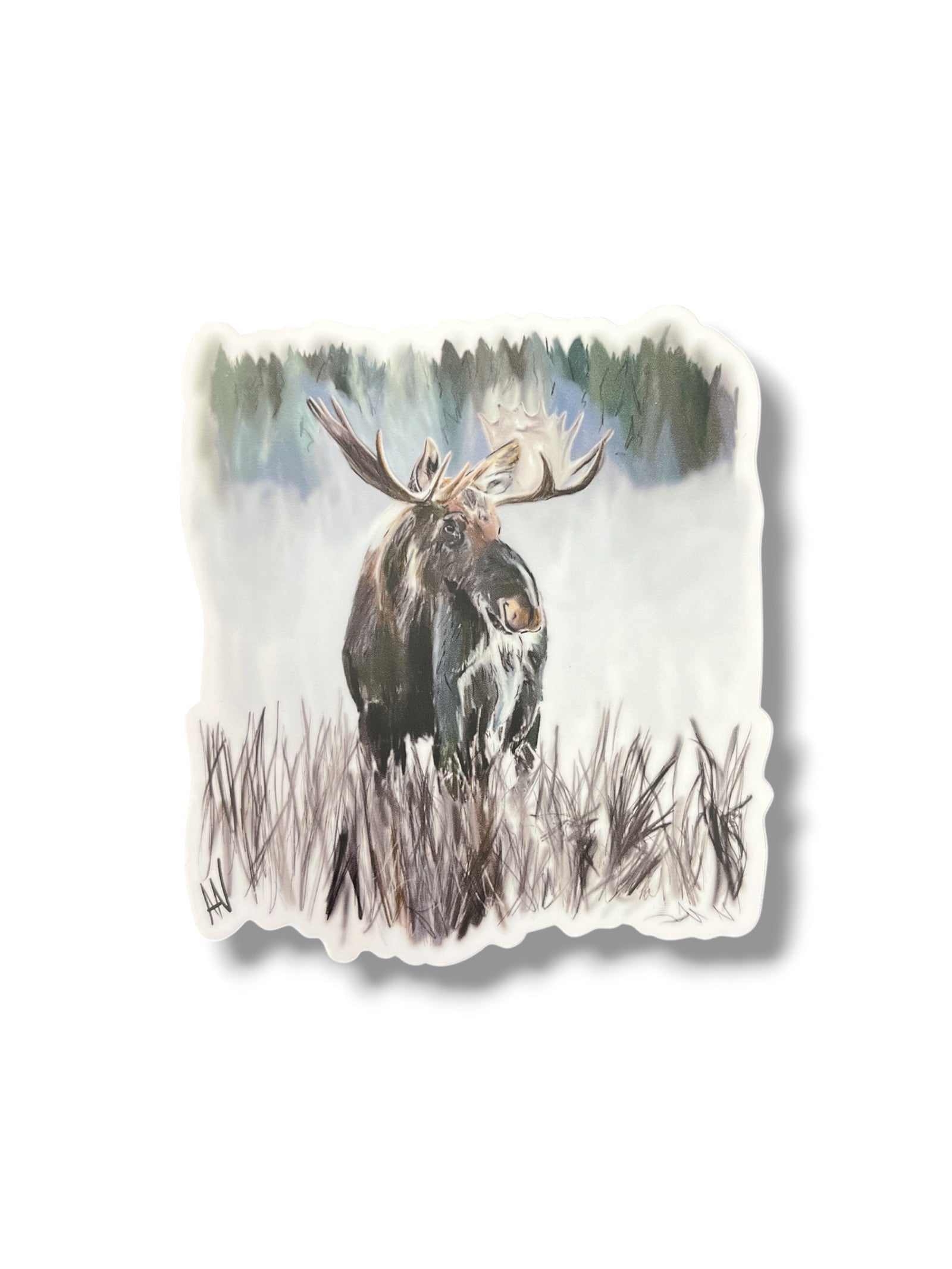 Moose Sticker