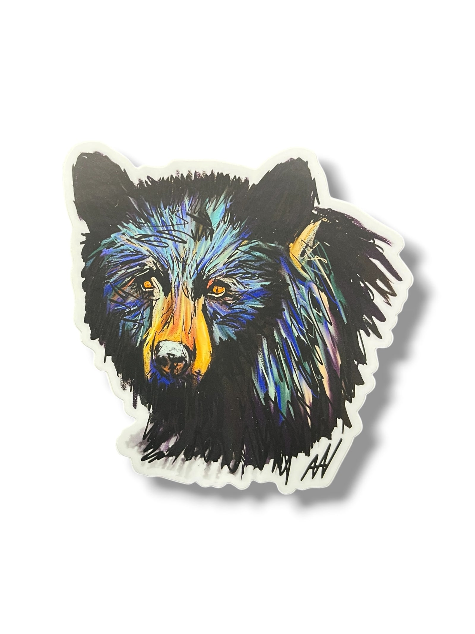 Black Bear Sticker