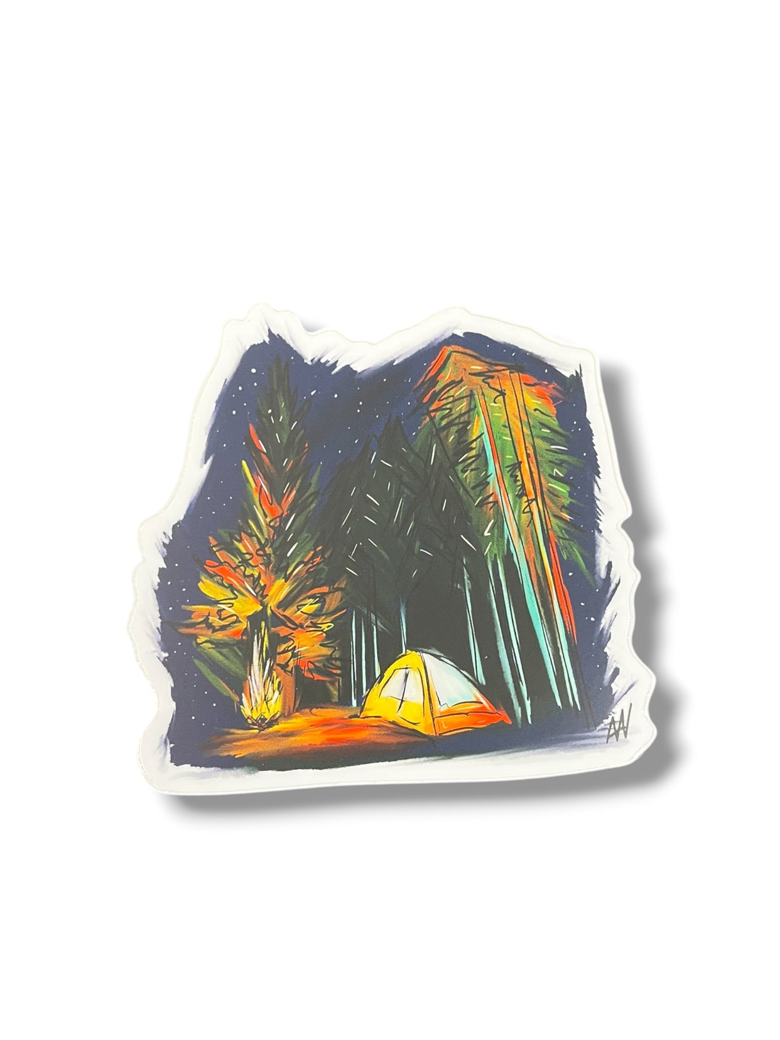 Campground Sticker