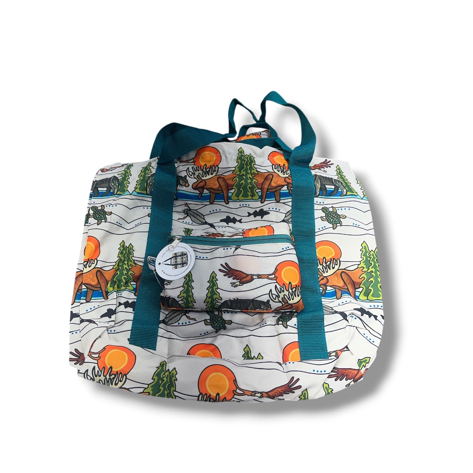 All My Relatives Packable Tote                                     #PACKT17