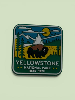 Yellowstone National Park Individual Croc Charms