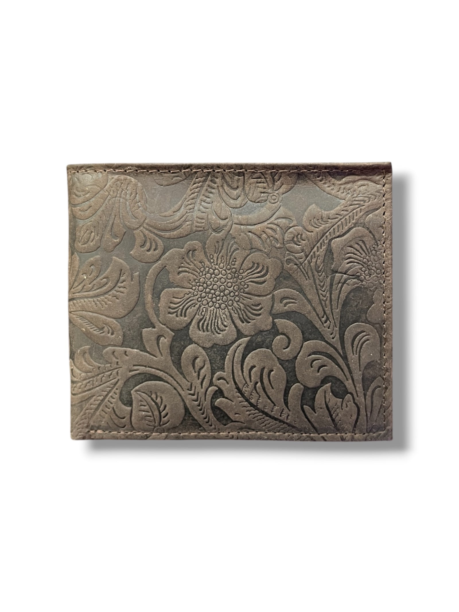 Leather Tooled Bifold Wallet                 #3001W