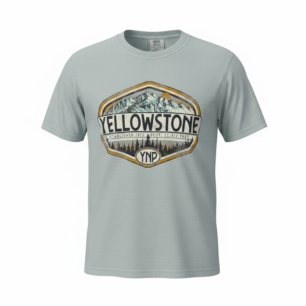 La Plata Mountain YNP T-Shirt                              #SF19036