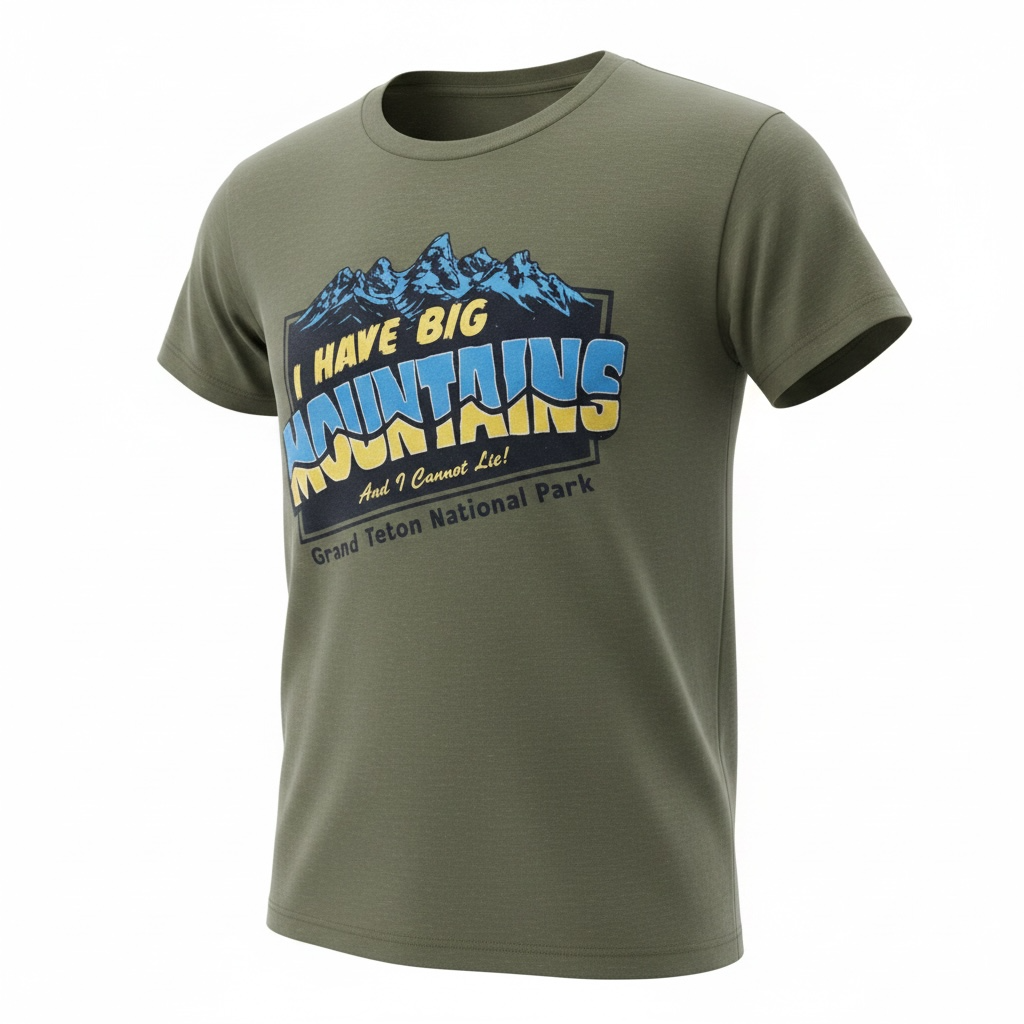 Green Big Mountains T-Shirt