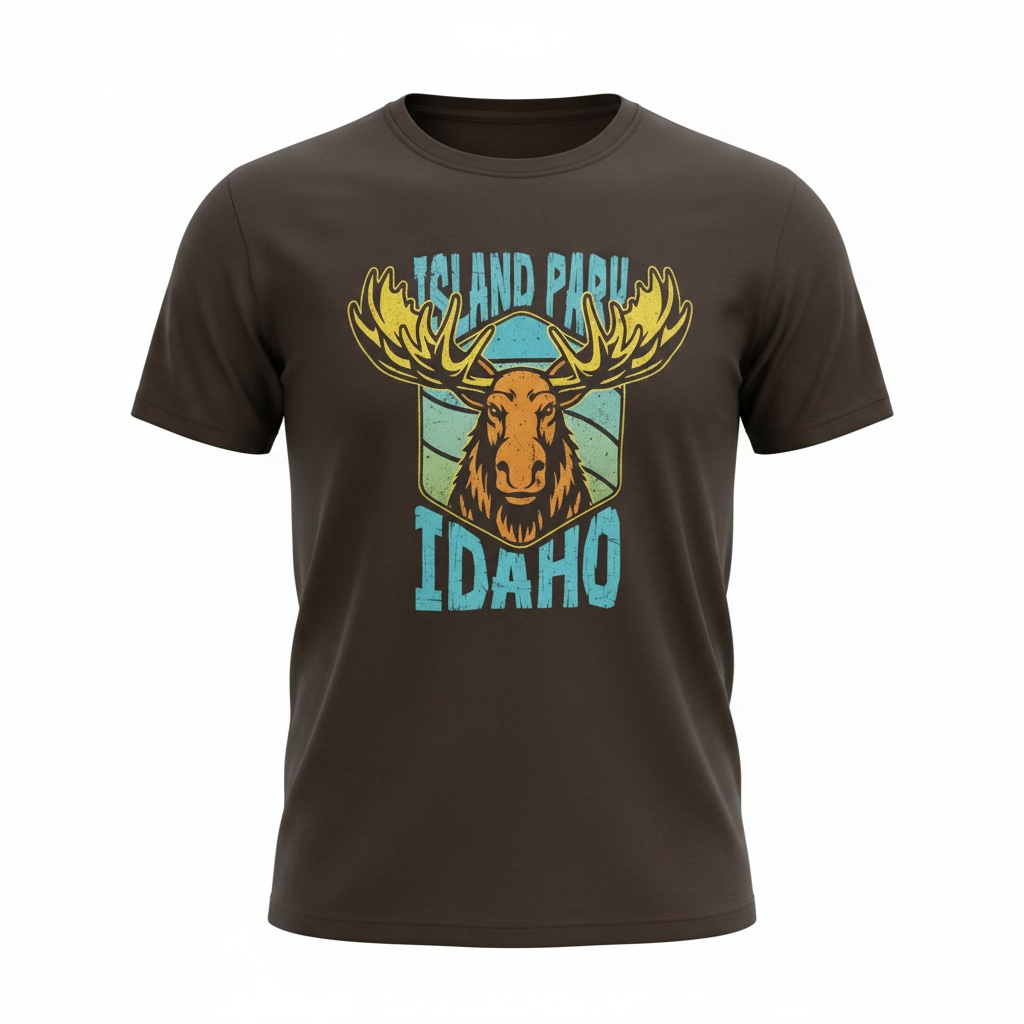 Brown Island Park Moose T-Shirt