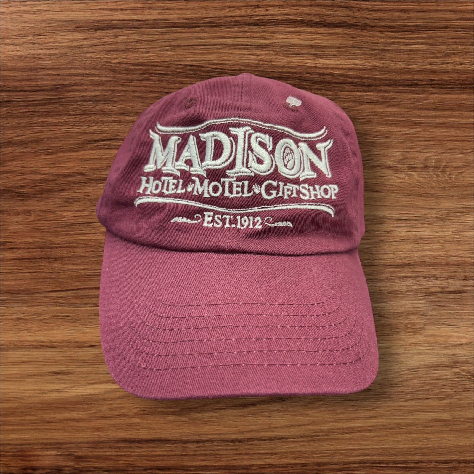 Madison Logo Maroon Hat