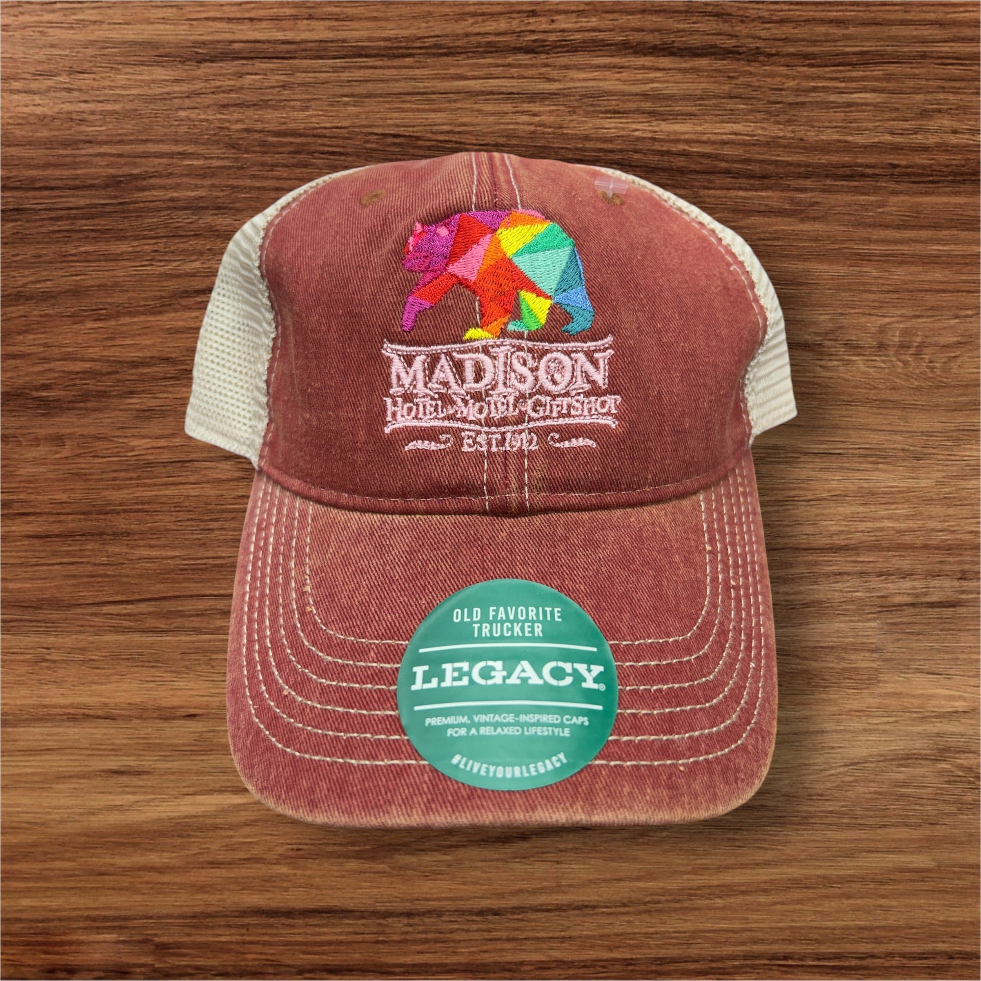 Geo Bear Logo Hat