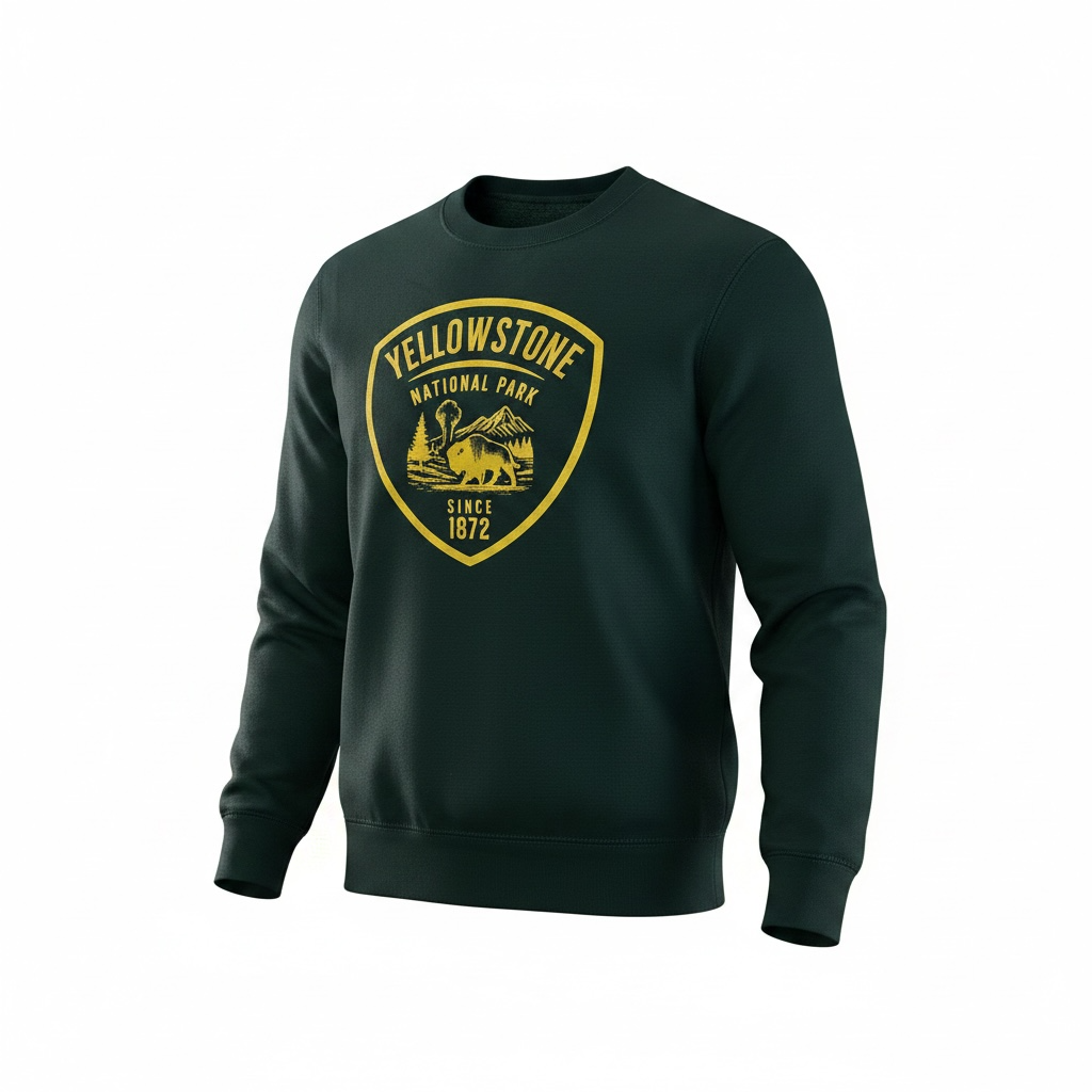 Green YNP Hangstags Shirt                #33955.01