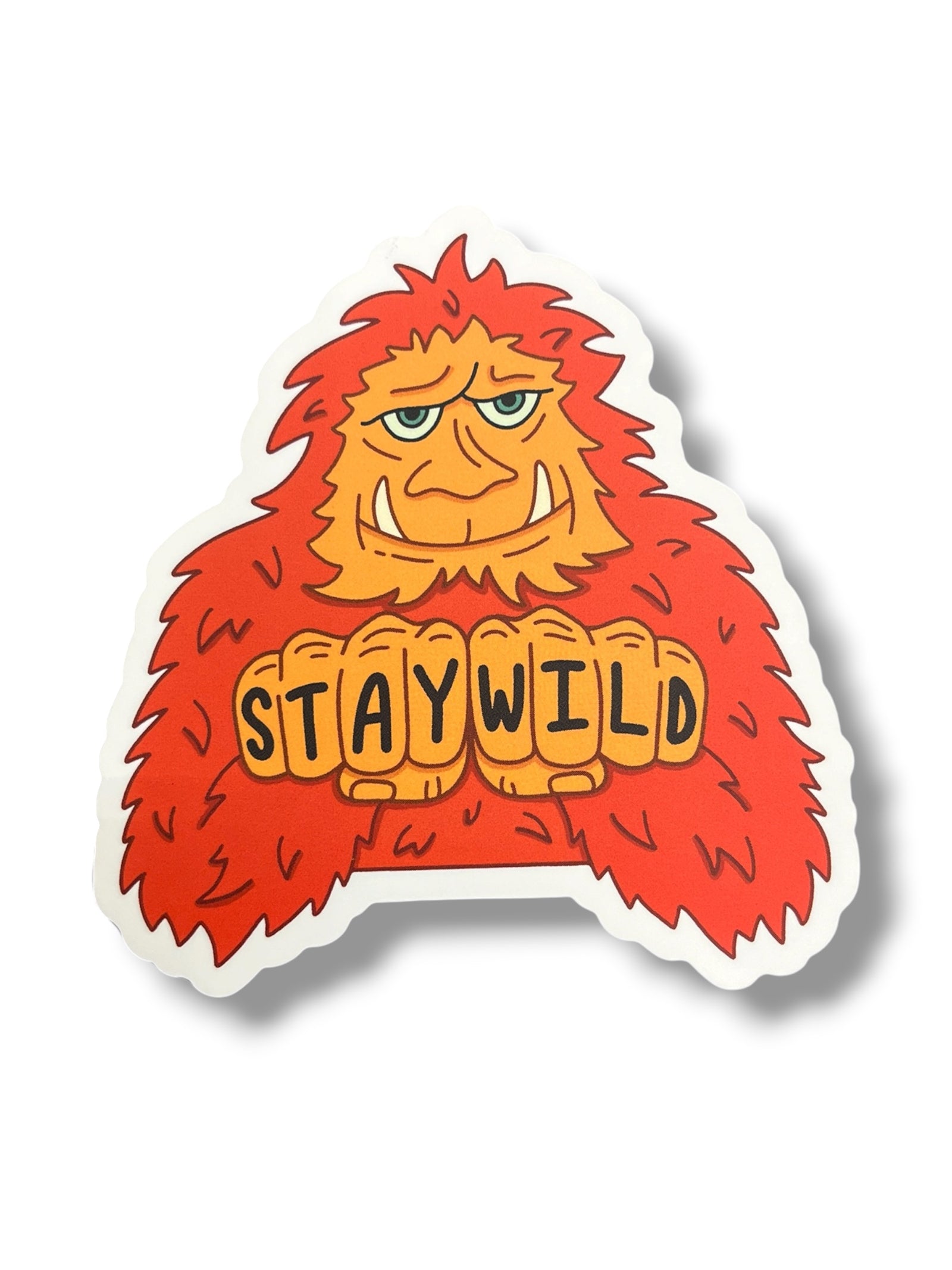 Sasquatch Life Sticker              #S-SQUATCH