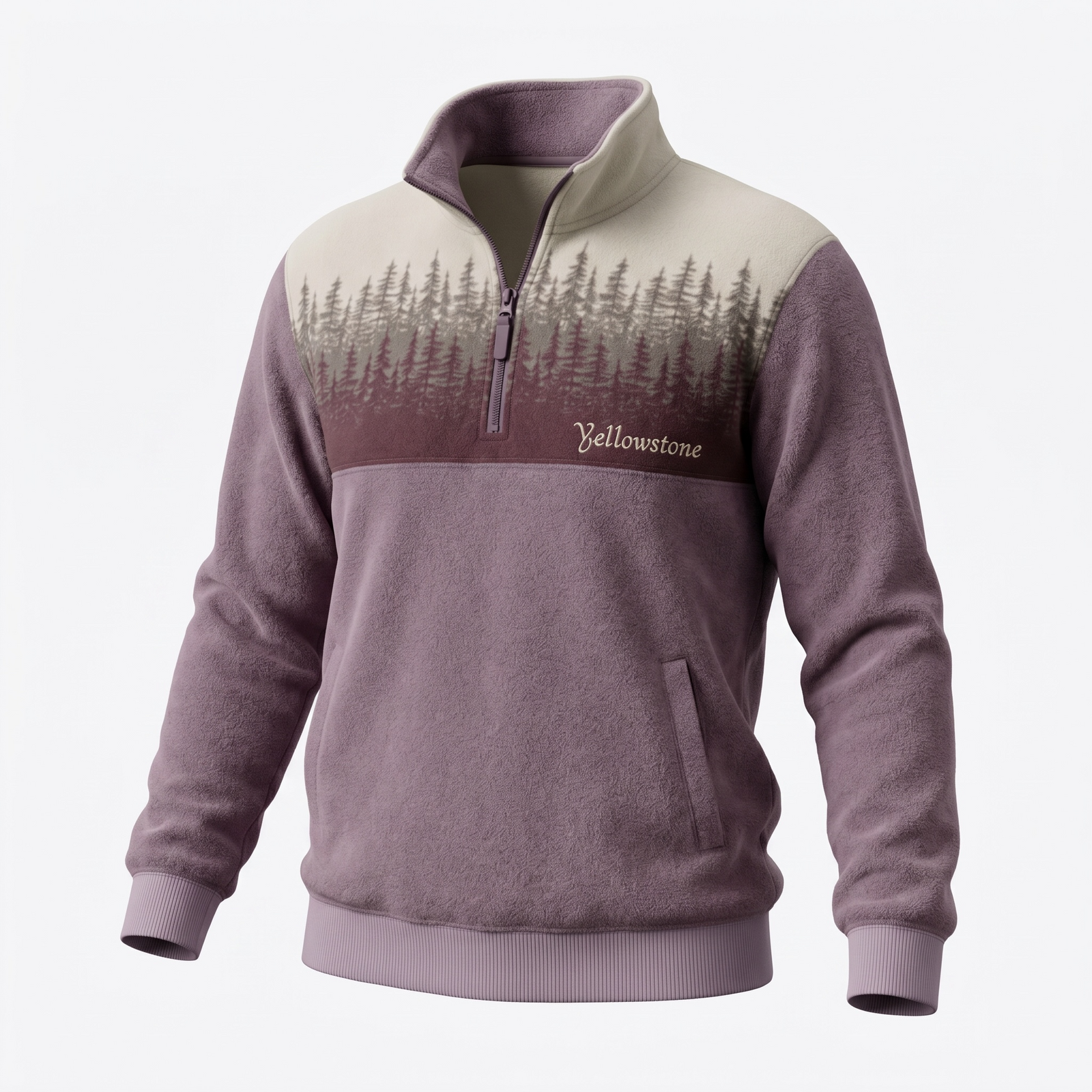 Plum YNP Nature Fleece Shirt                                #1165