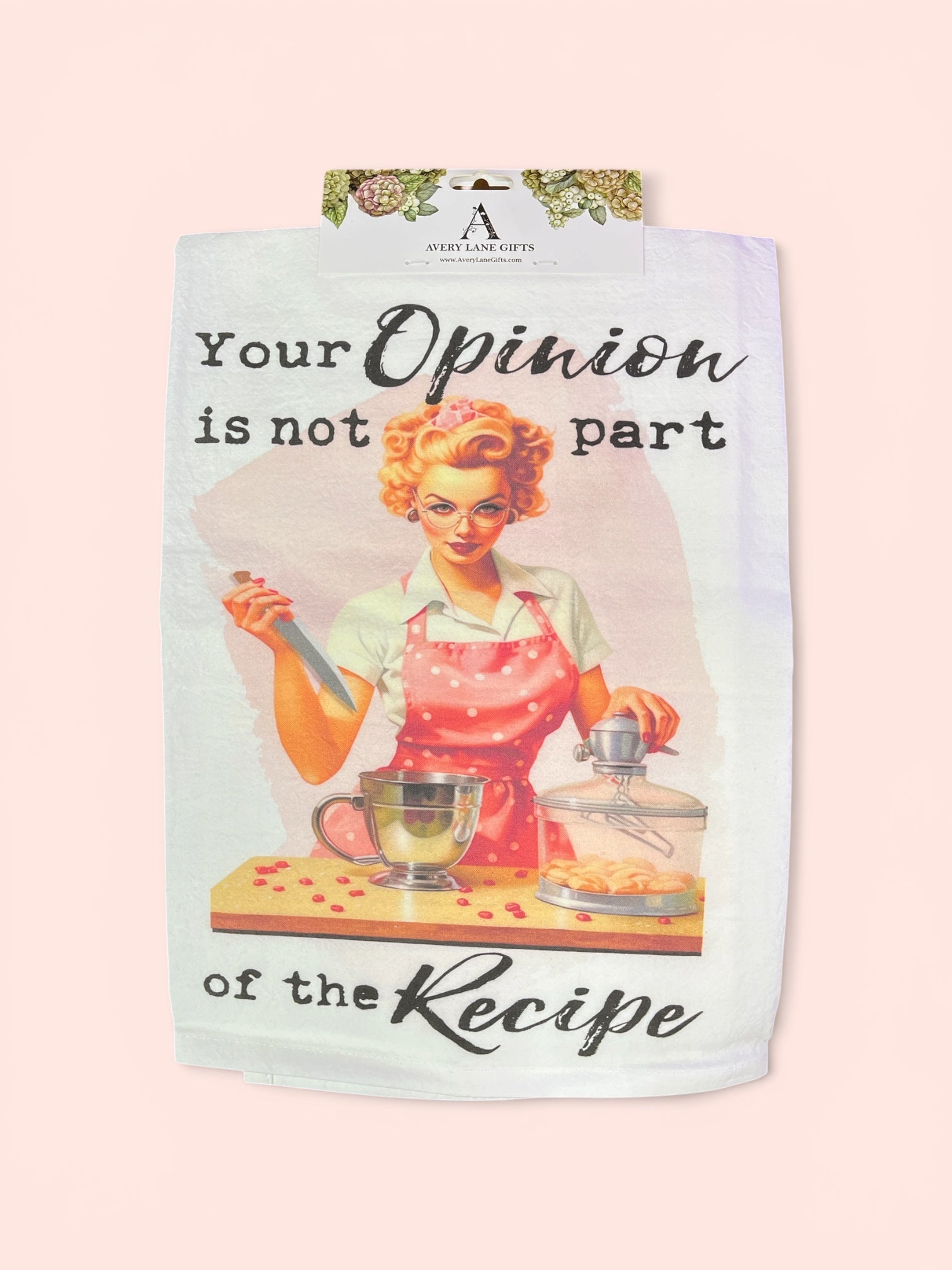 Not The Recipe Tea Towel          #TT-4077