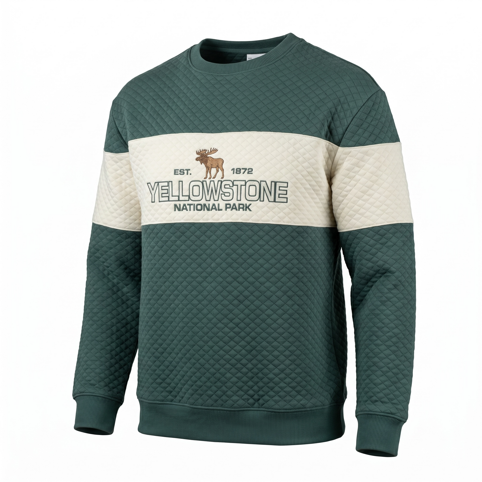 Pine YNP Quilted Sweatshirt                                #1187