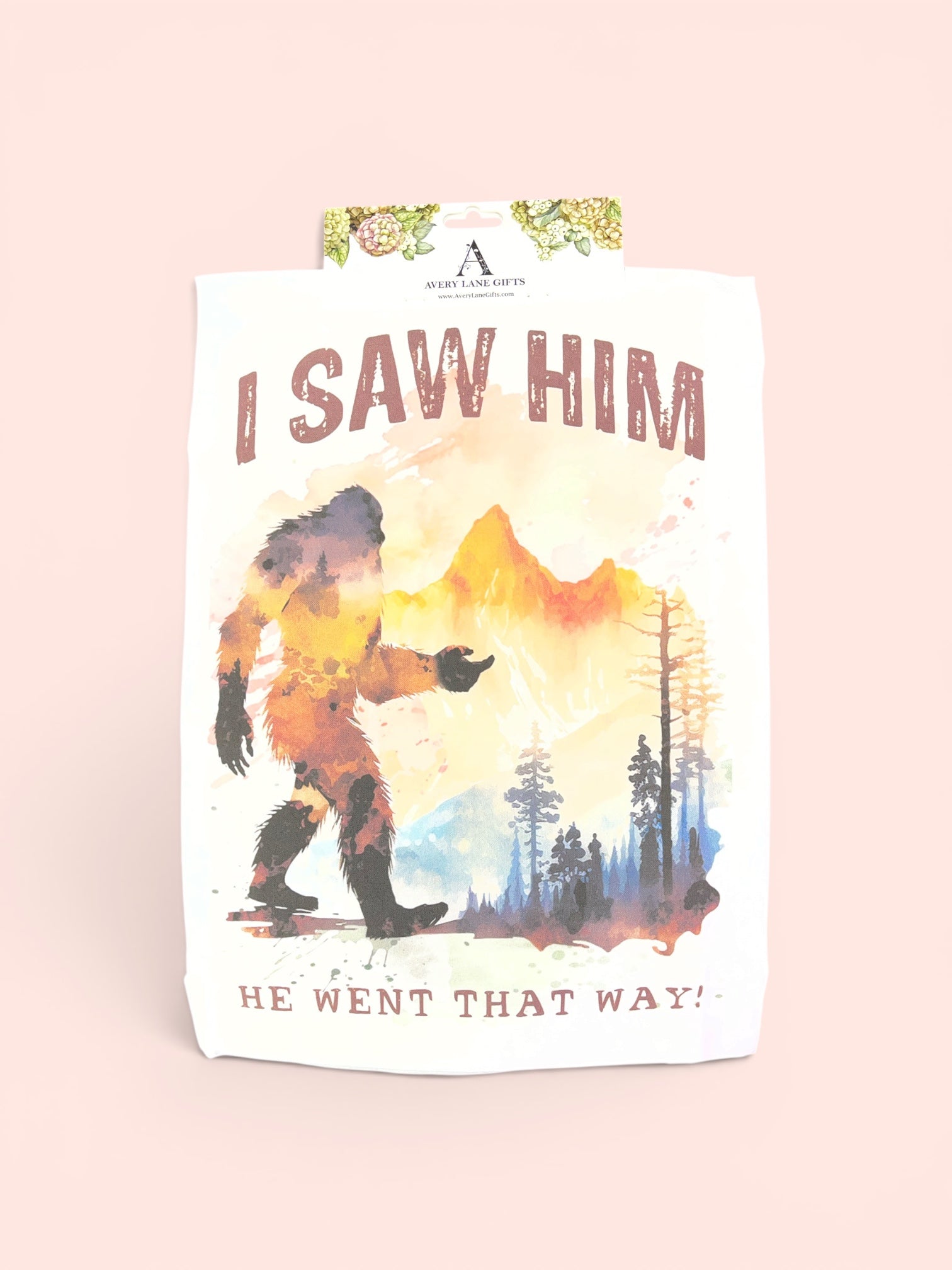 I Saw Him Tea Towel          #TT-1659