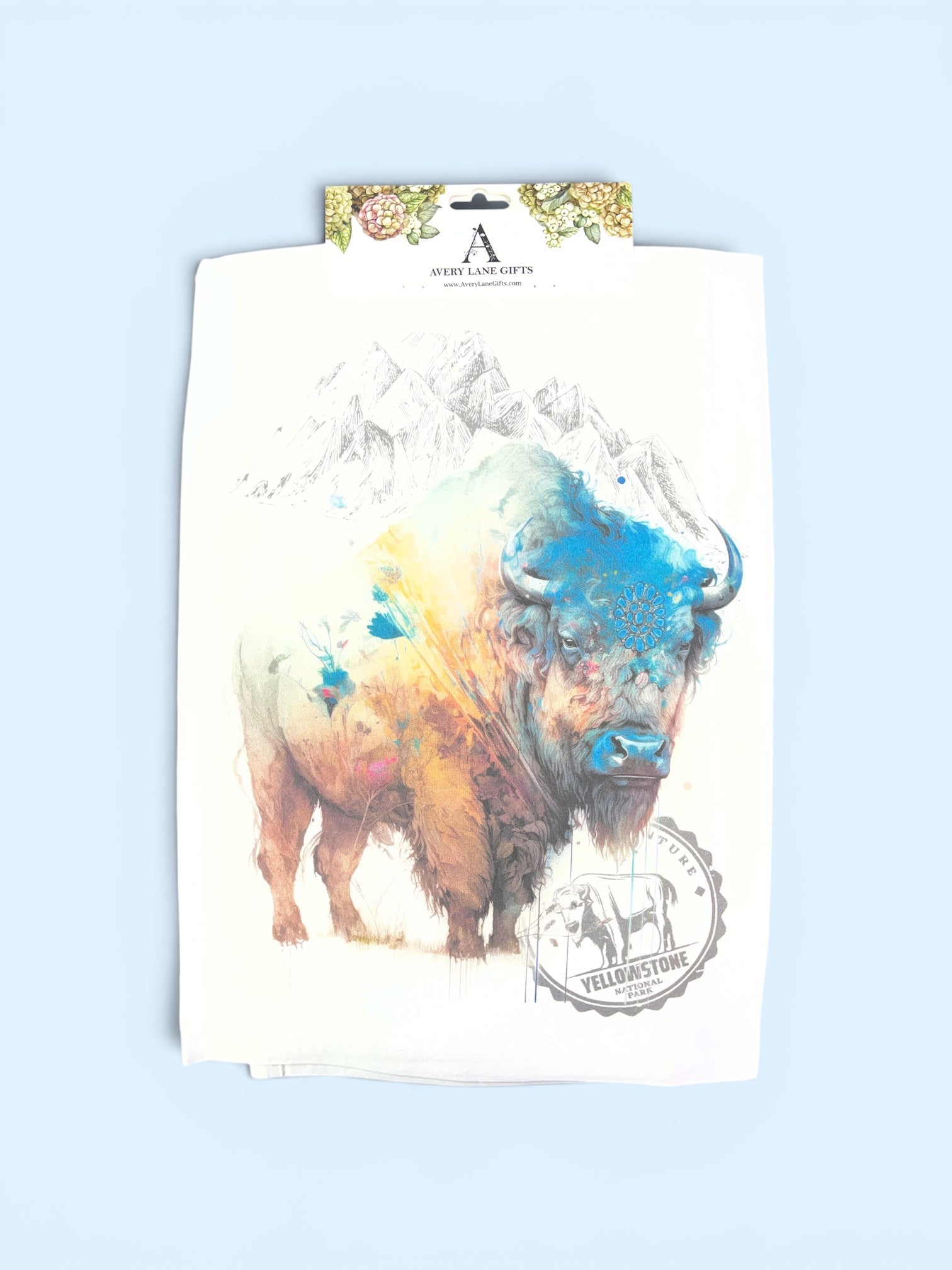 Western Buffalo Tea Towel          #TT-1581