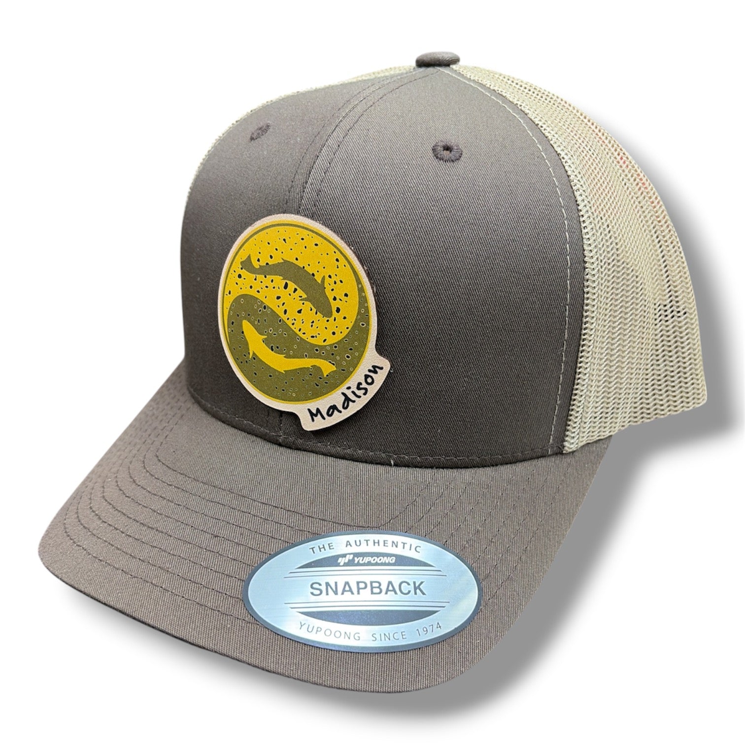 Spotted Brown Balanced Trout Hat