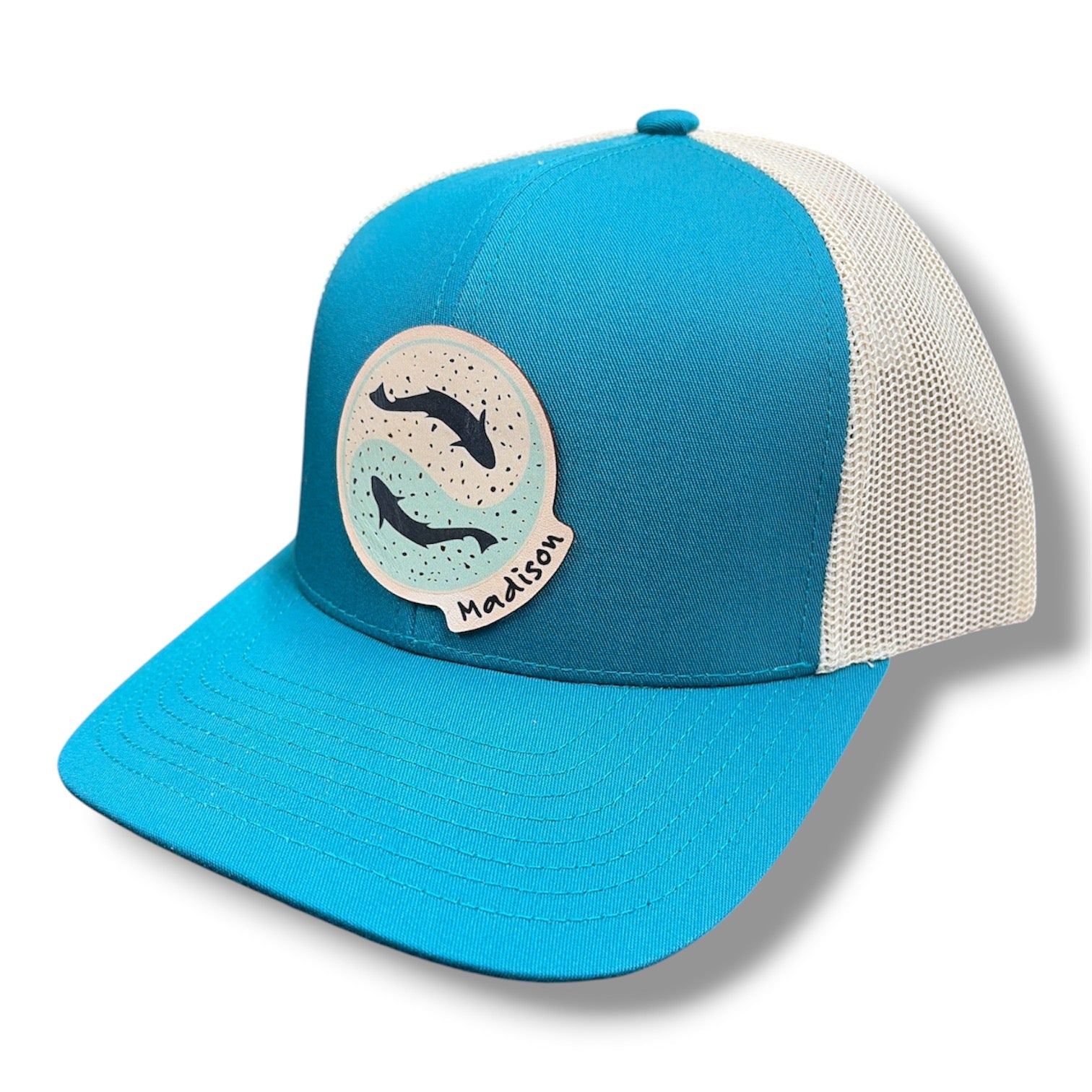 Spotted Blue Balanced Trout Hat