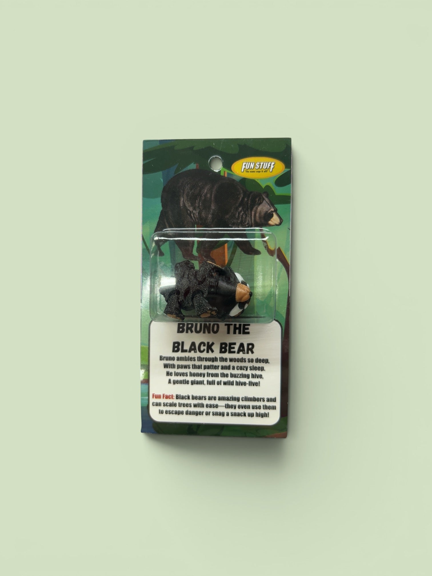 2” 3D Printed Lilbitz Black Bear            FS4338