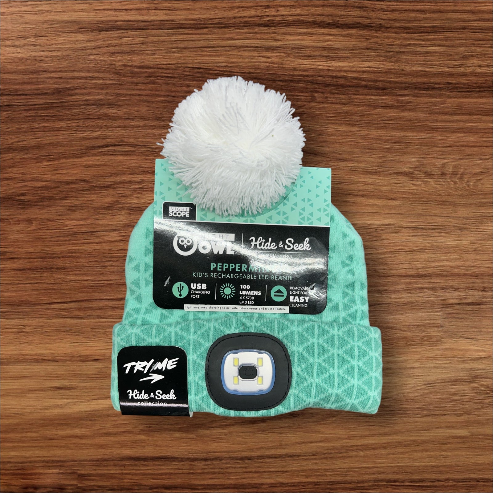 Peppermint Kids LED Beanie                                 NGTKHS-PM