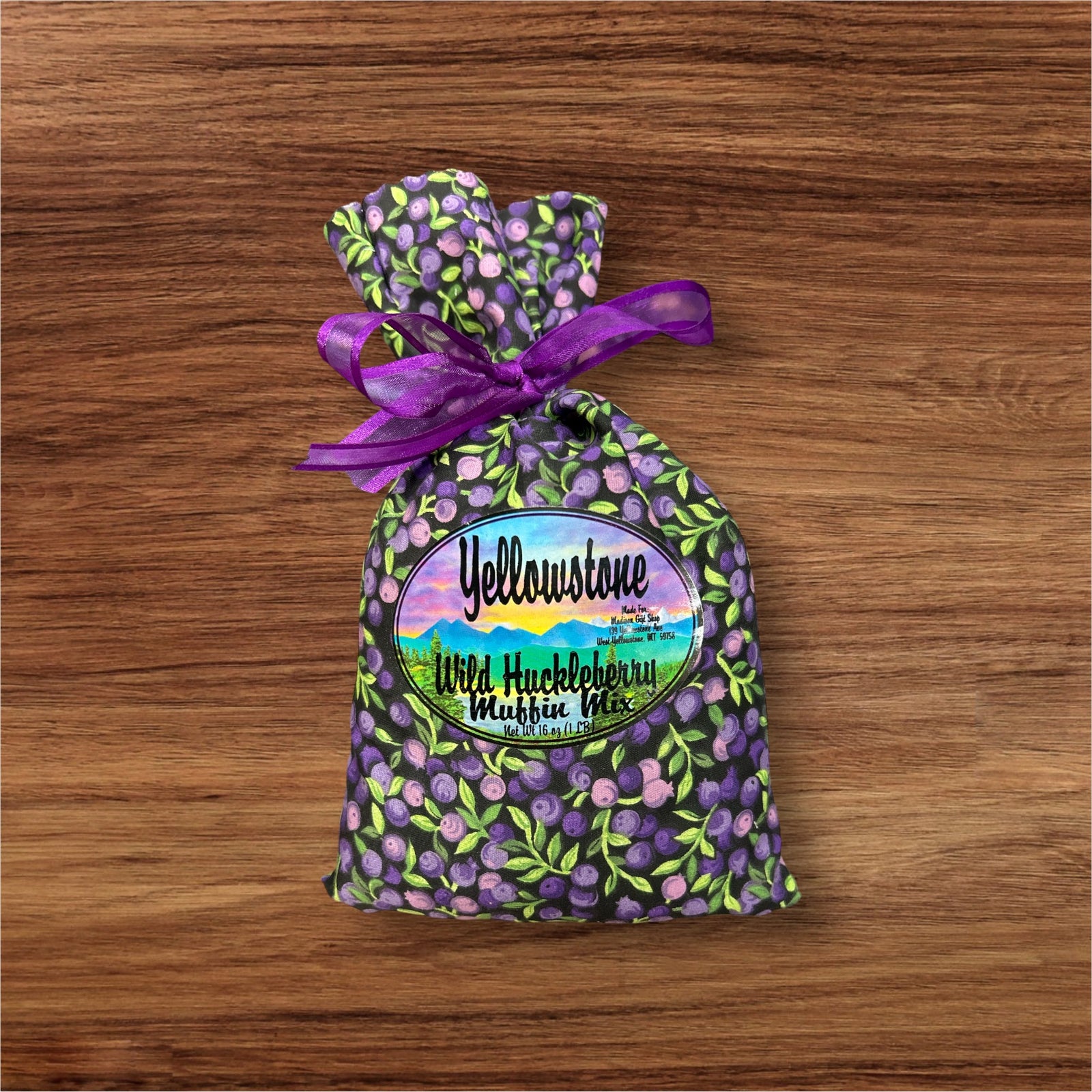 Huckleberry Muffin Mix.        #BR-2520