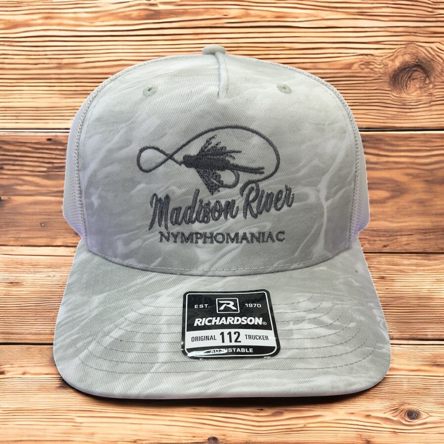 Mossy Oak Bonefish Gray Baseball Cap.        #112PFP-AI10-OSFA