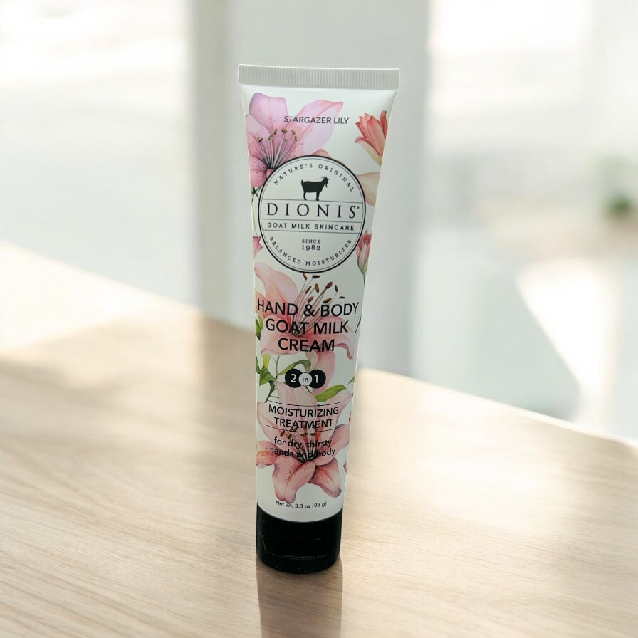 Stargazer Lily Goat Milk Cream Lotion           #C33916-3