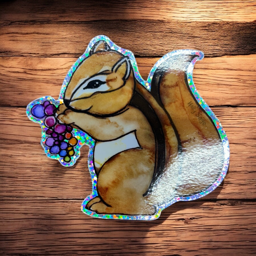 Chipmunk Sticker           #AN777