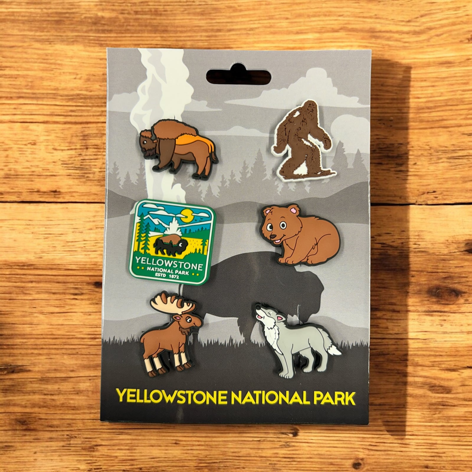 Yellowstone National Park Croc Charms