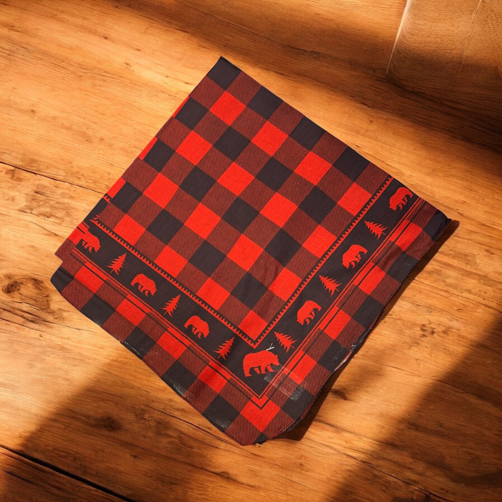Buffalo Plaid Bandana       #MSC0409