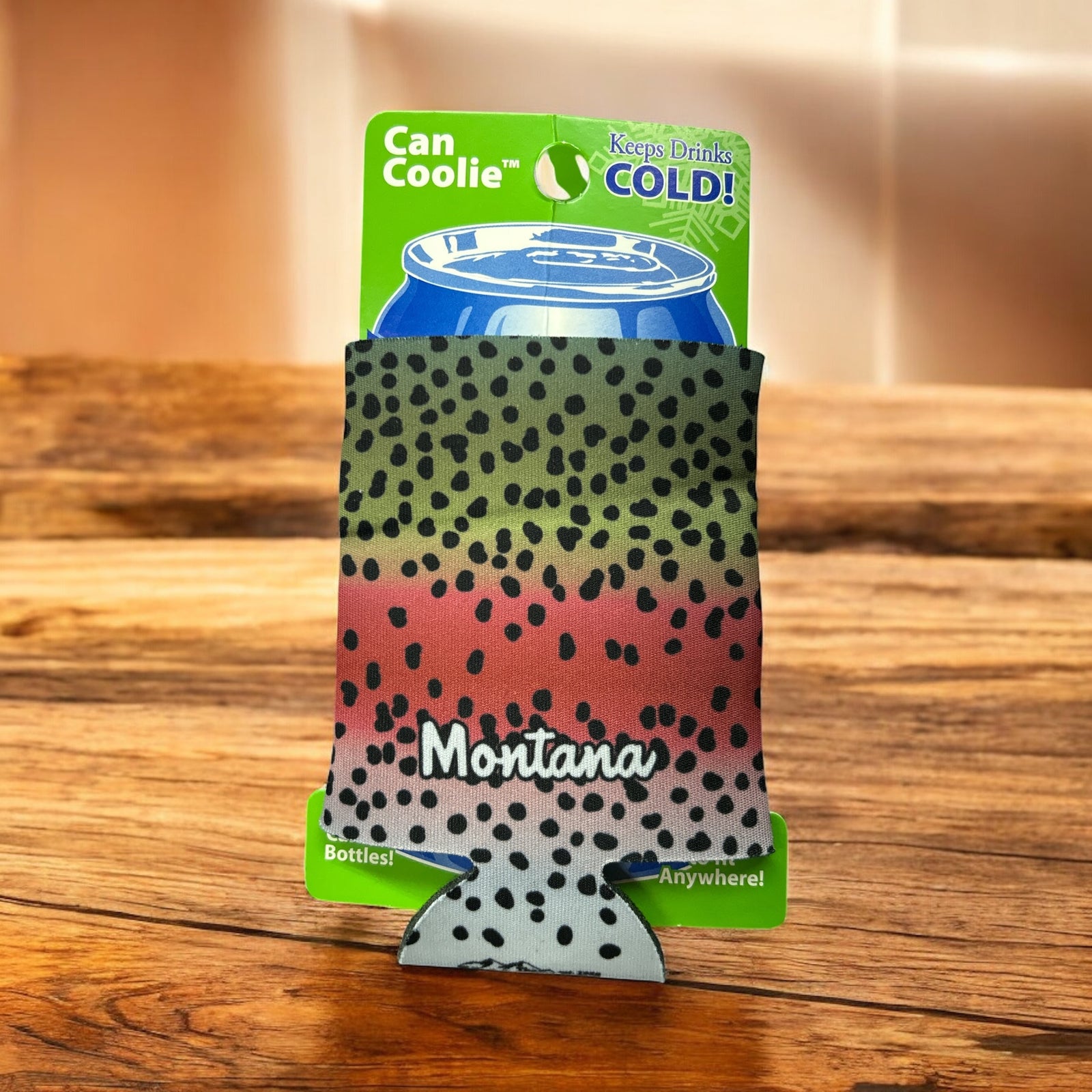 MT Rainbow Trout Skin Can Cooler              #160-1133