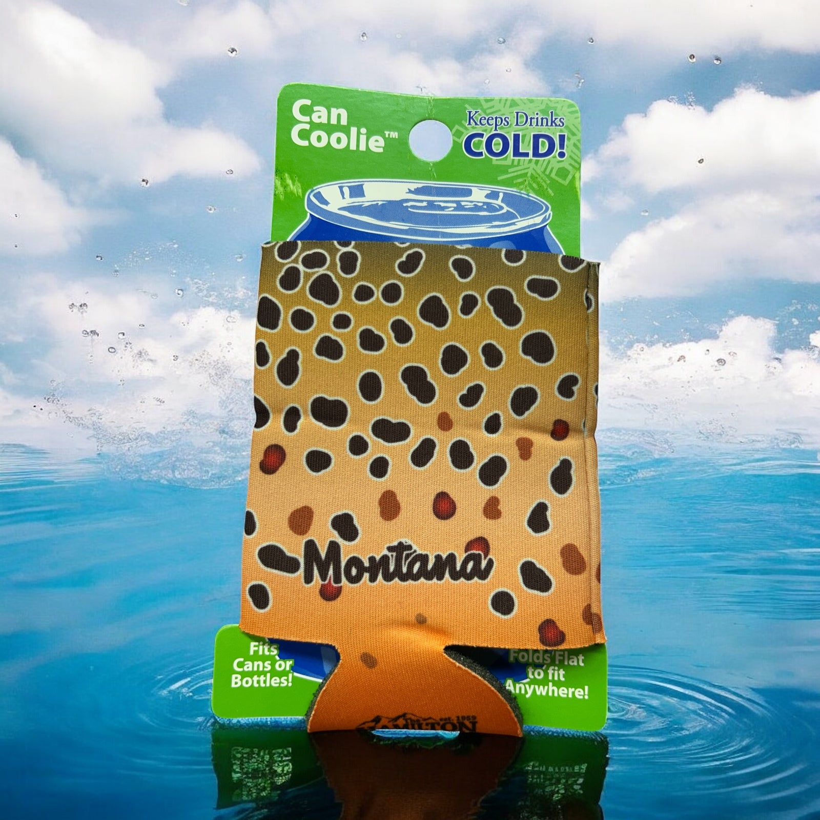 MT Brown Trout Skin Can Cooler              #160-1134