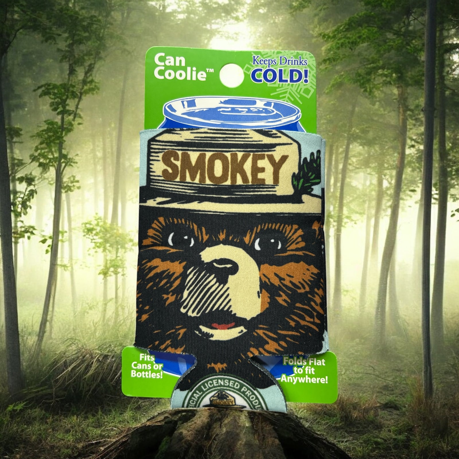 Smokey Bear Big Face Can Cooler              #SB160-9985