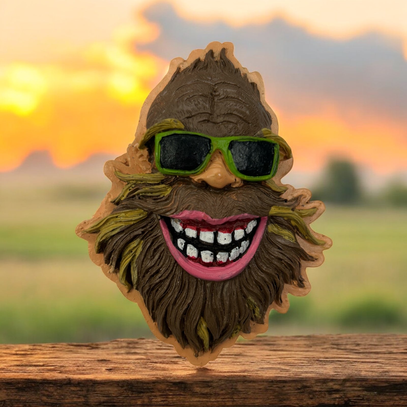 Bigfoot Face Magnet          #150-1096