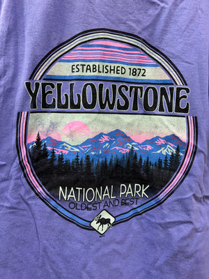 Twilight Mountain Circle Shirt                    #SP,SB18948/CIR TWILIGHT MTN M