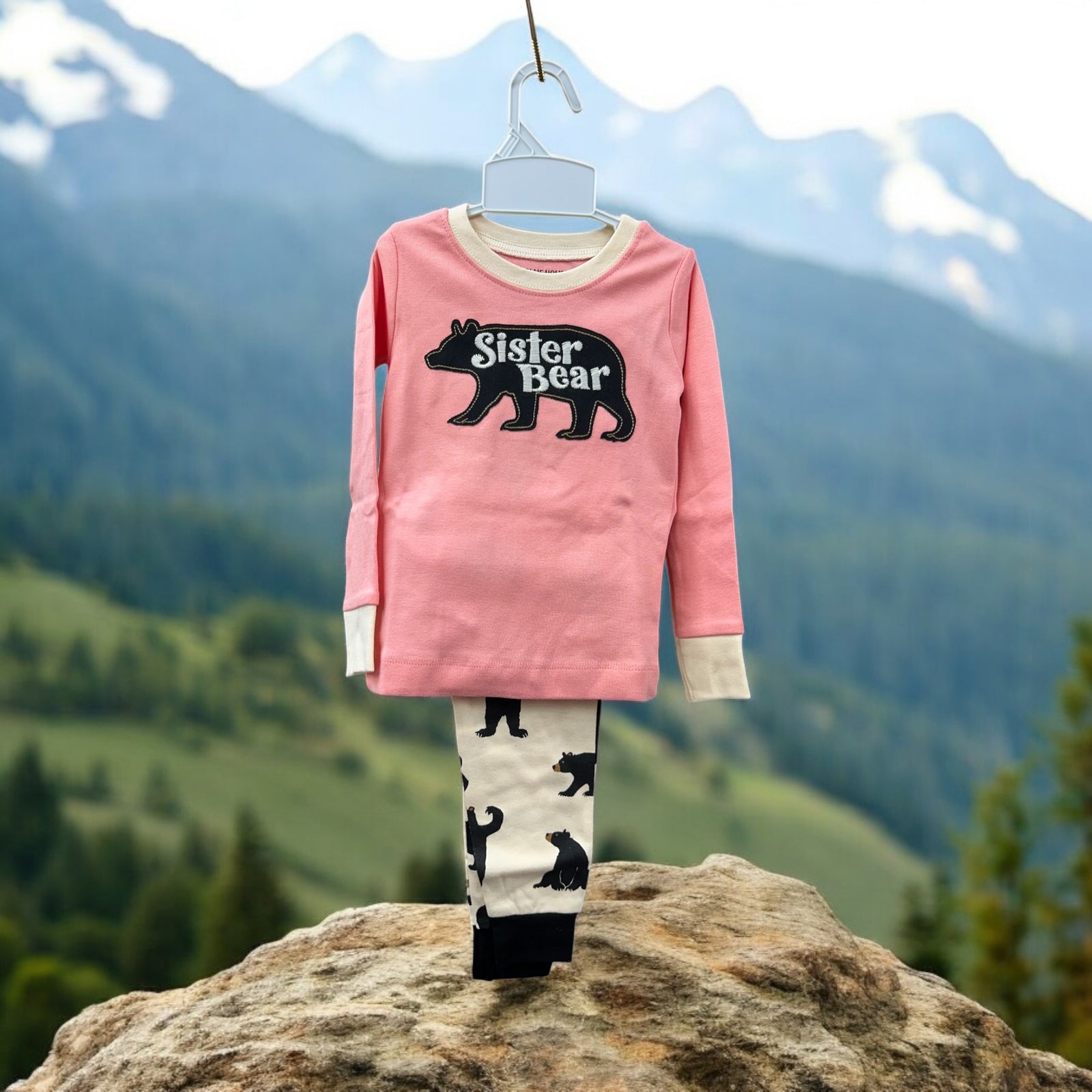 Sister Bear Kids Pajama Set             #PJCWIBE576