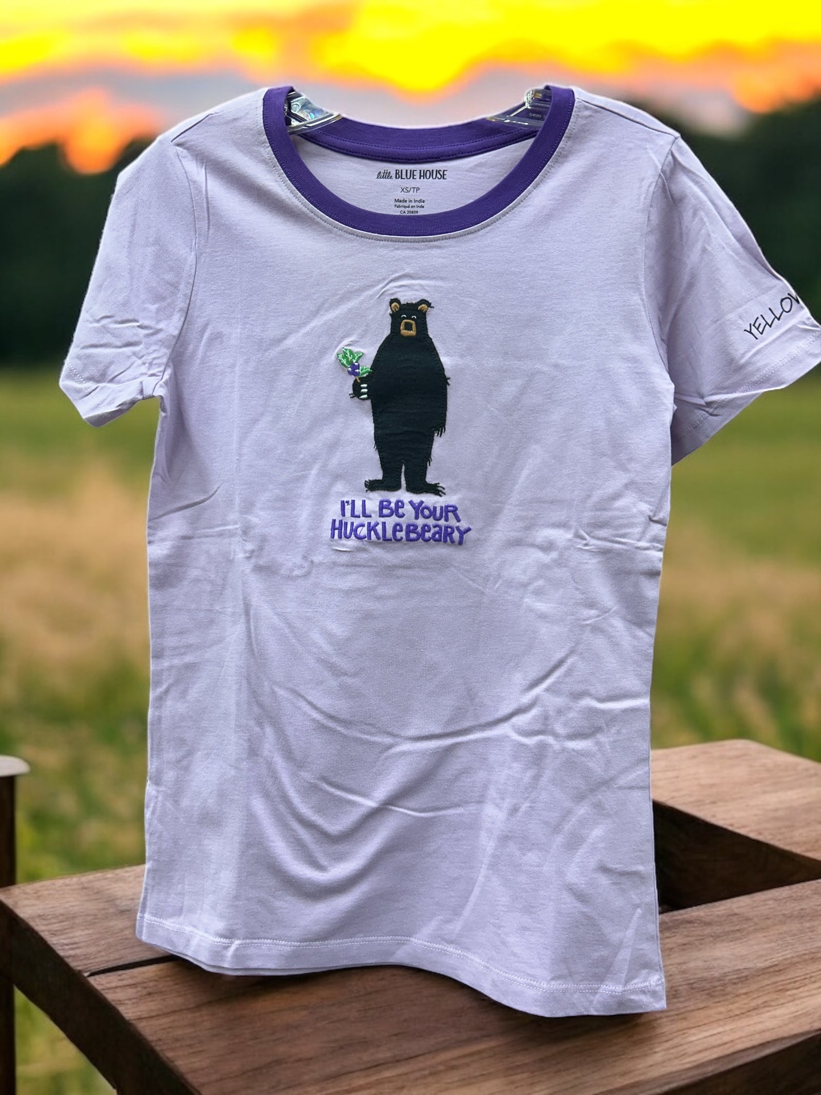 I’ll Be Your Huckleberry Women’s Pajama Tee              #TSJWIBE275