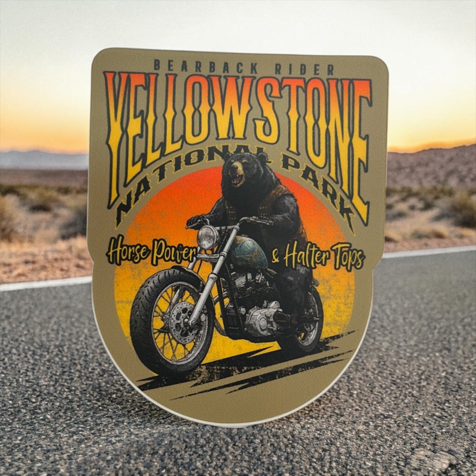 Ride For Honey Sticker                                       29623  YNP 68990.4-K